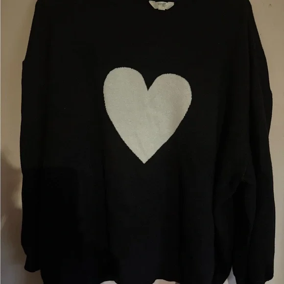 Terra & Sky Charcoal Knit Sweater - Picture 2 of 4